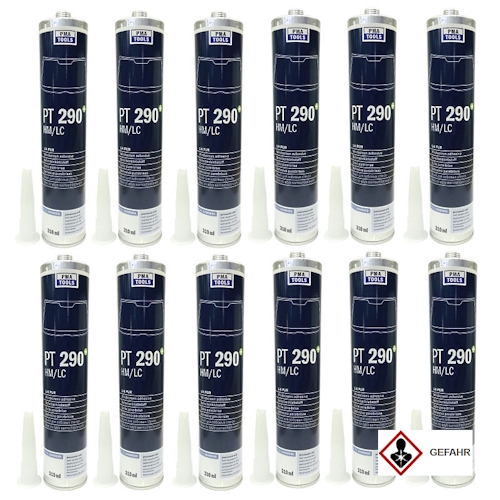 12X 310 ml Kleber (€ 26.87 pro Liter) PMA TOOLS PT 290 Plus Scheibenkleber Scheibenklebstoff