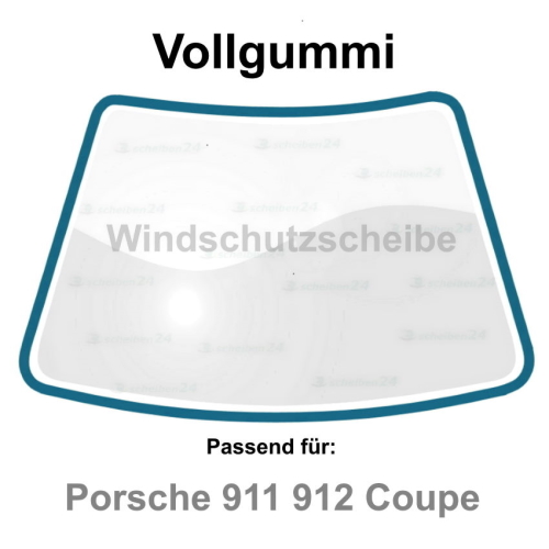 Rahmen Gummi Dichtung Frontscheiben Windschutzscheiben für Porsche 911 912 Coupe