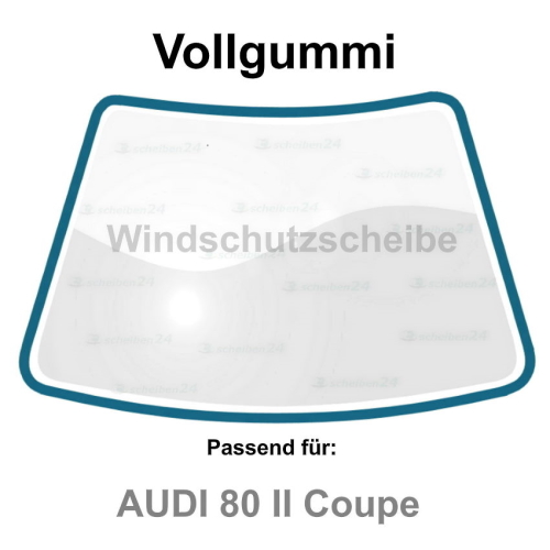 Rahmen Gummi Dichtung Frontscheiben Windschutzscheiben für Audi 80 II Coupe