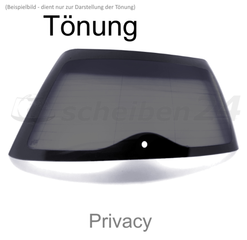 Heckscheibe für VW Touran Typ 1T1, 1T2 Bj.2003-2010 Privacy