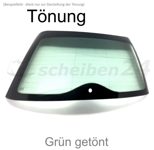 Kundenangebot Heckscheibe für Audi A3 Typ 8L Bj.1996-2003 Grün getönt Sekurit