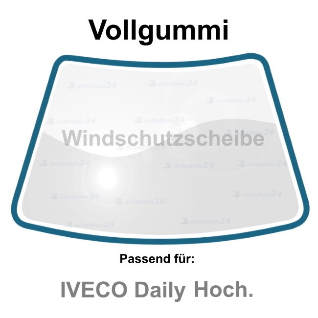 Rahmen Gummi Dichtung Frontscheiben Windschutzscheiben für Iveco