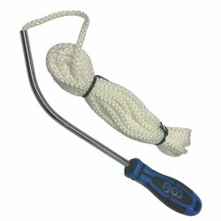 BGS Schnur-Einziehwerkzeug für Frontscheibe Windschutzsche Autoglas 235 mm