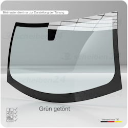 Kundenangebot Frontscheibe Windschutzscheibe für VW Passat Typ 3C2, 3C5 Facelift Bj.2010-2011 Grün getönt