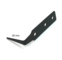 UltraWiz® Autoglas Kaltschneidemesser Ersatzklinge 38mm gezahnt aus CARBONSTAHL