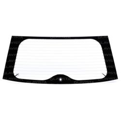 Heckscheibe für Ford Fiesta Typ JH, JD Bj.2002-2010 Grün getönt von SEKURIT