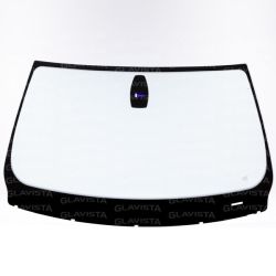 Frontscheibe Windschutzscheibe für BMW 3-Er Typ E90, E91 Bj.2004-2012 Grün getönt mit Leiste oben und unten