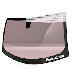 Frontscheibe Windschutzscheibe für Peugeot Partner Typ 5 Facelift Bj.2006-2015 Reflexion beschichtet von SEKURIT