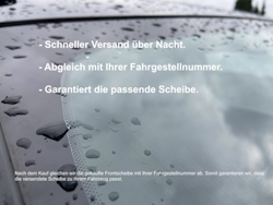 Frontscheibe Windschutzscheibe für Nissan Almera Typ N16 ab Bj.2000 Grün getönt von SEKURIT oder Shatterpruve mit Leiste oben