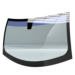 Frontscheibe Windschutzscheibe für Hyundai Santa Fe Typ DM ab Bj.2012 Grün getönt absorbierend Blaukeil SH-WSG1572