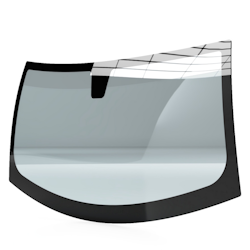 Frontscheibe Windschutzscheibe für Audi TT Typ 8J9 Bj.2007-2014 Grün getönt Graukeil SH-WSG311